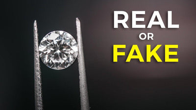 Are Moissanite rings fake?