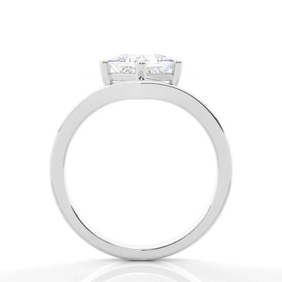 RSR-373 Original Moissanite Princes Cut Diamond Ring - Ringshing.com
