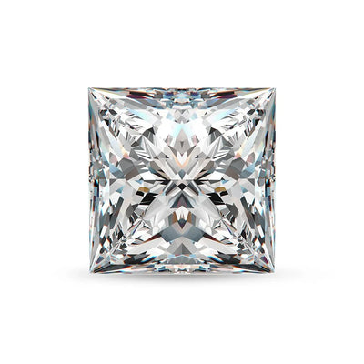 Princess Cut Moissanite Diamond | D Color, VVS1 Clarity 9.25MOH Diamond Tester Result | Certified by GRA - Ringshing.com