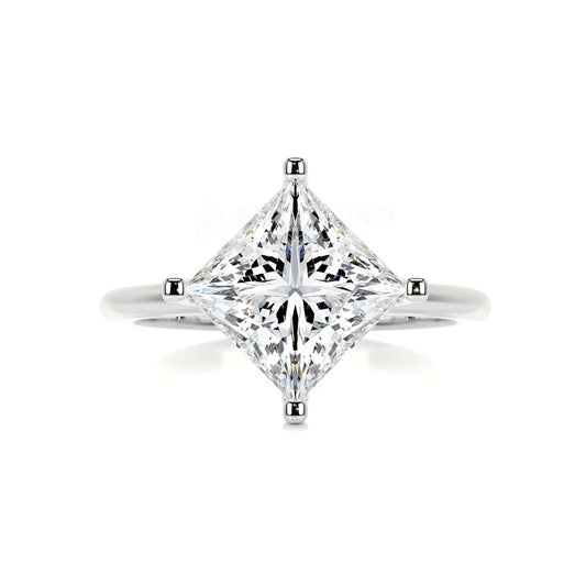 RSR-372 Original Moissanite Princes Cut Diamond Ring - Ringshing.com