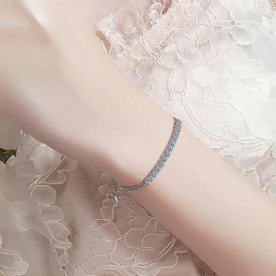 RSB-607 1.3 Carat Moissanite Diamond Bracelet - Ringshing.com