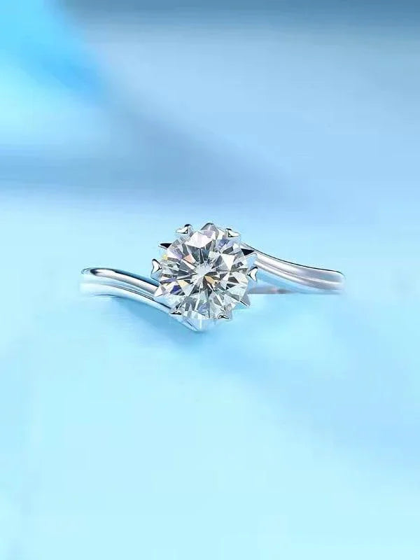 RSR-288 Free Size Original Moissanite Diamond Ring Best Price in