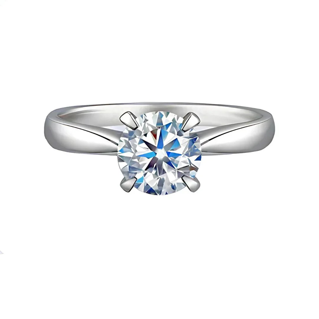 RSR-198: Premium Moissanite Diamond Ring - Ringshing.com