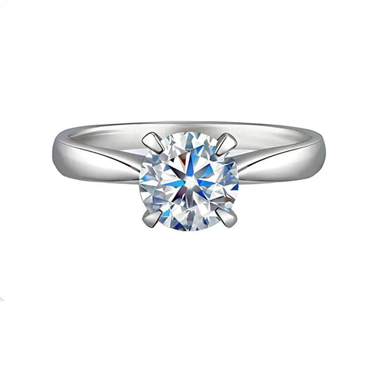RSR-198: Premium Moissanite Diamond Ring - Ringshing.com