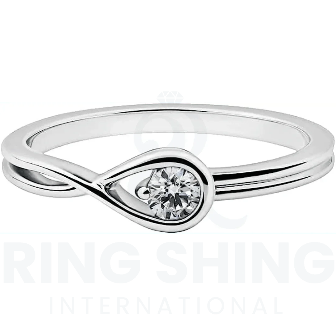 RSR-171 Ring and Pendant Set Original Moissanite Diamond Ring - Ringshing.com