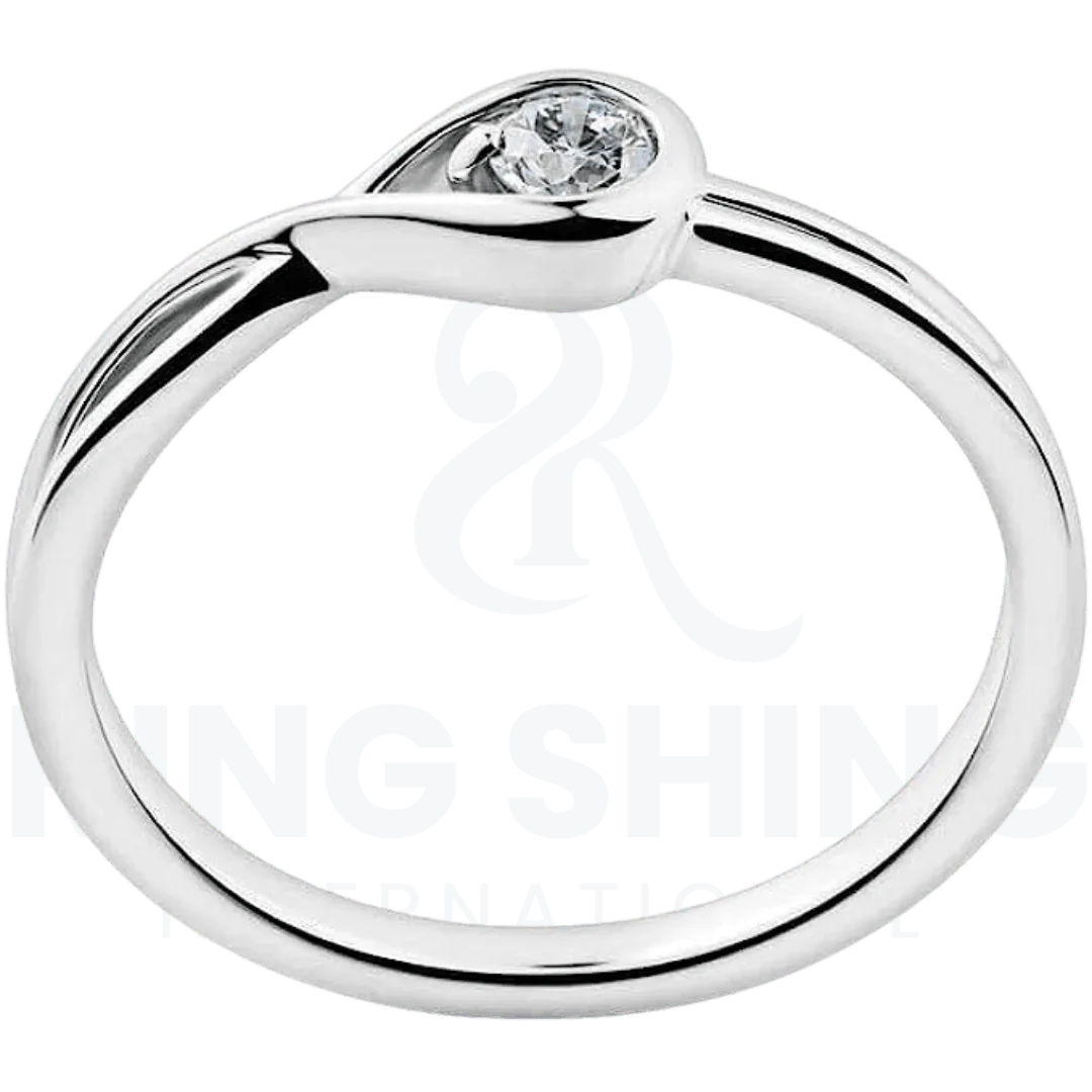RSR-171 Ring and Pendant Set Original Moissanite Diamond Ring - Ringshing.com