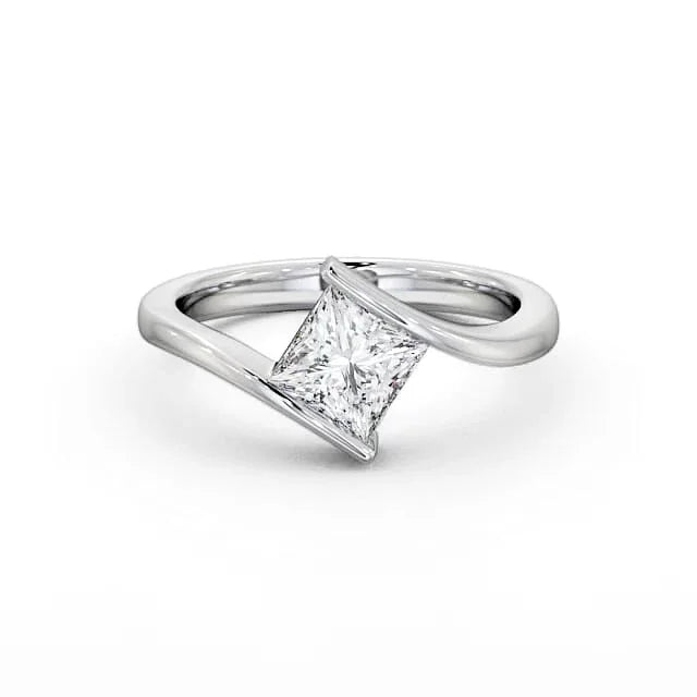 RSR-167 Original Moissanite Princes Cut Diamond Ring - Ringshing.com