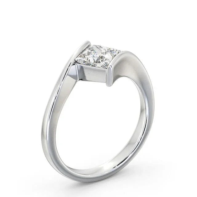 RSR-167 Original Moissanite Princes Cut Diamond Ring - Ringshing.com