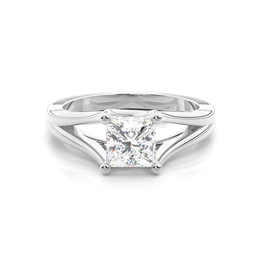RSR-602 Original Moissanite Princes Cut Diamond Ring - Ringshing.com
