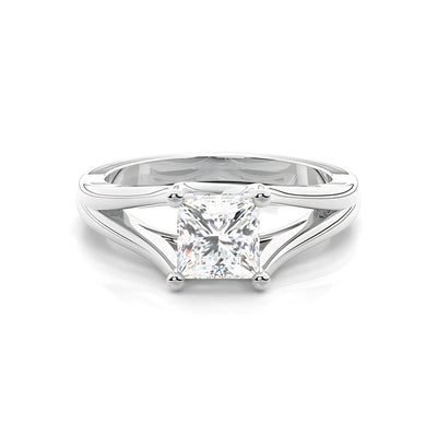 RSR-602 Original Moissanite Princes Cut Diamond Ring - Ringshing.com