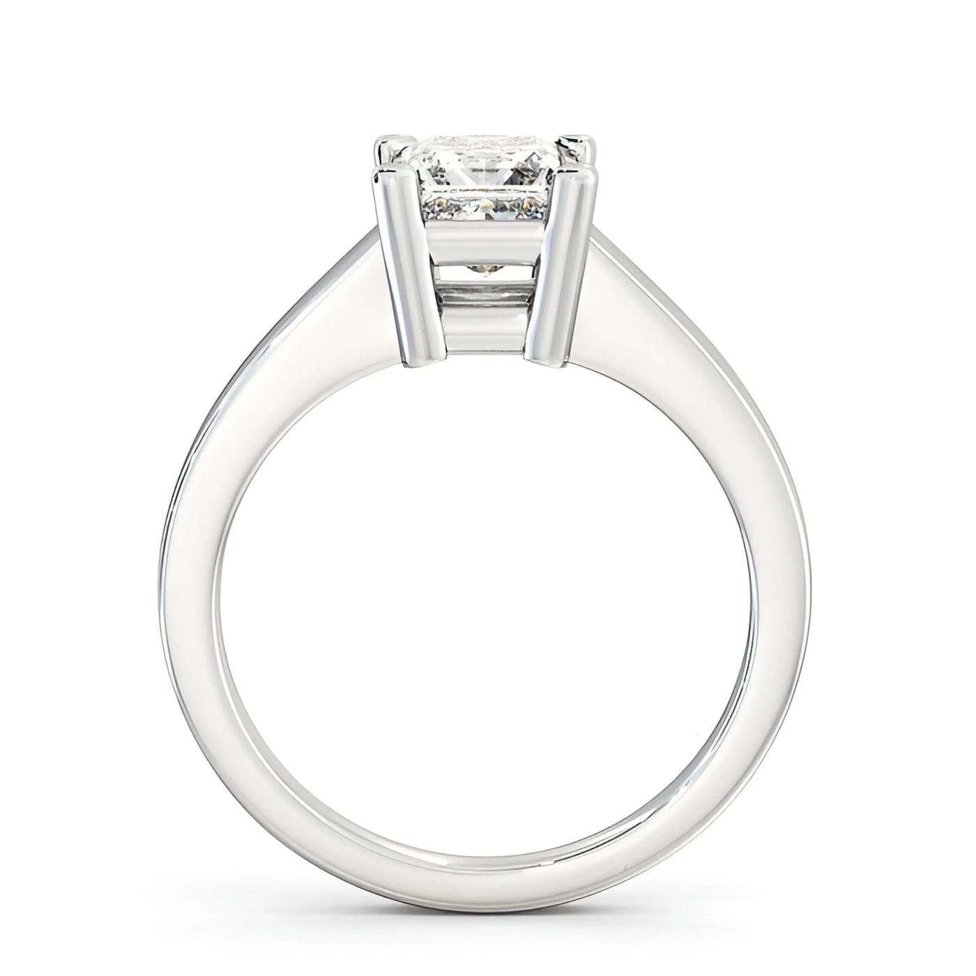 RSR-374 Original Moissanite Princes Cut Diamond Ring - Ringshing.com