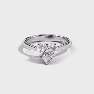 RSR-315 Original Heart Shape Moissanite Diamond Ring
