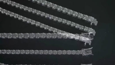 RSB-220 Moissanite White Tennis Bracelet