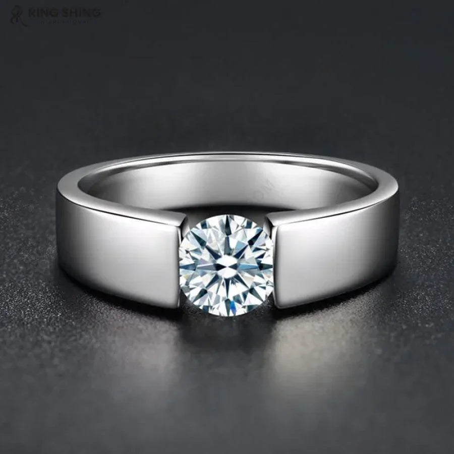 RSR-192 RSR 201 Original Moissanite Diamond Rings for Couple - Ringshing.com