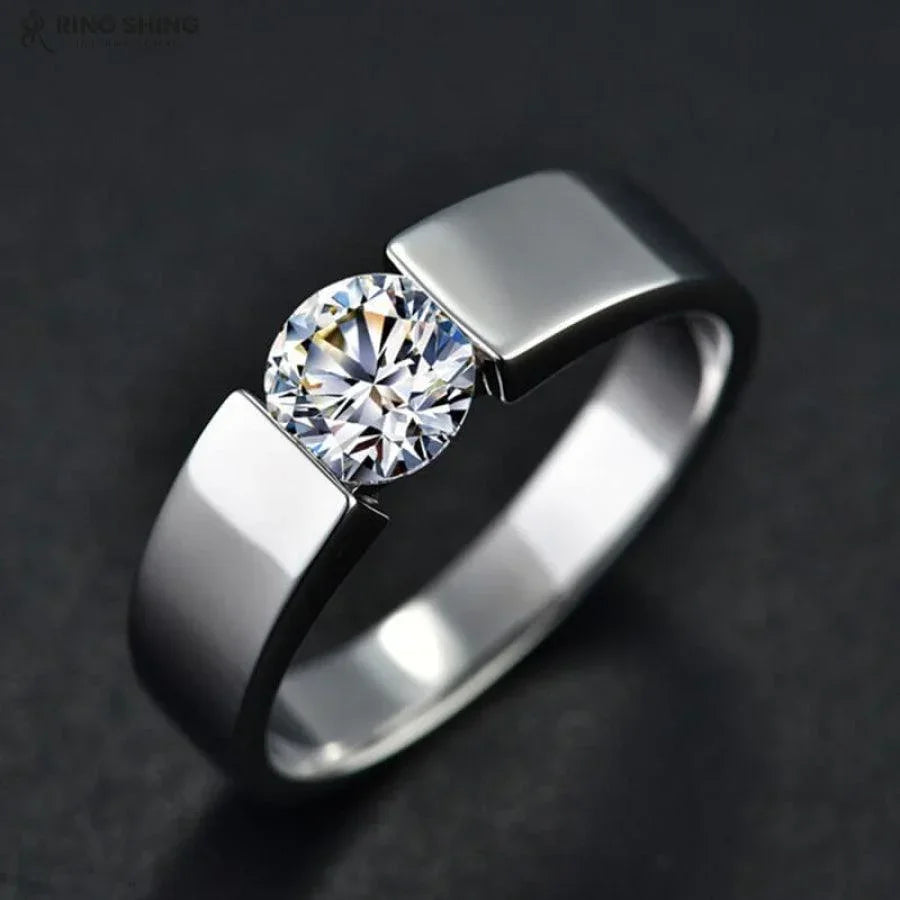 RSR-192 RSR 201 Original Moissanite Diamond Rings for Couple - Ringshing.com